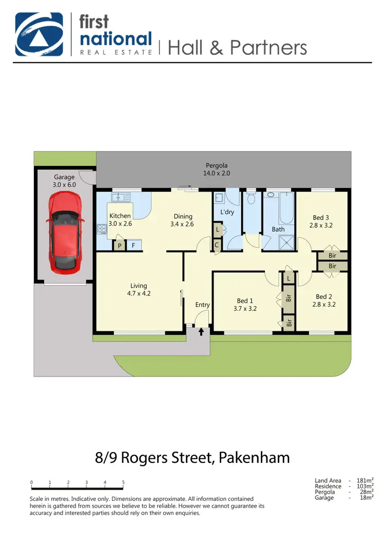 Floorplan of Homely unit listing, 8/9 Rogers Street, Pakenham VIC 3810