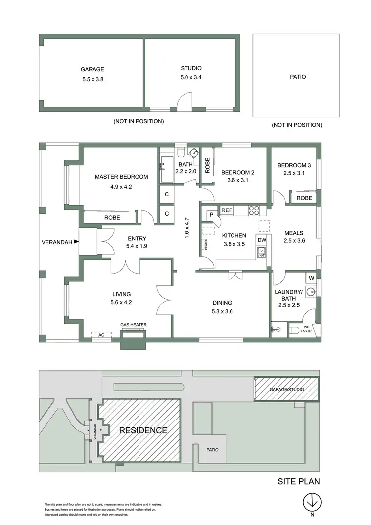 Floorplan of Homely house listing, 25 Plummer Road, Mentone VIC 3194