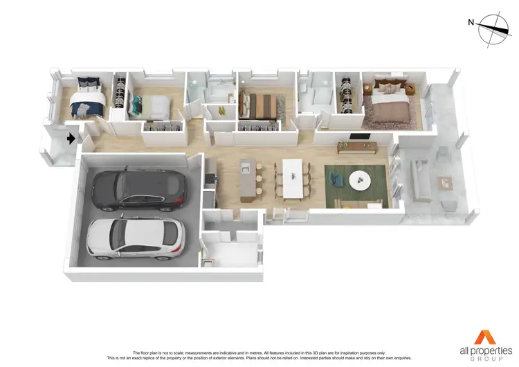 Floorplan of Homely house listing, 5 Tambor Crescent, Pallara QLD 4110