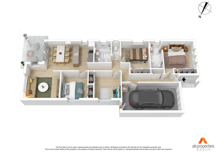Floorplan of Homely house listing, 17 Medinah Circuit, North Lakes QLD 4509