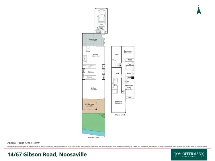 Floorplan of Homely unit listing, 14/67 Gibson Road, Noosaville QLD 4566