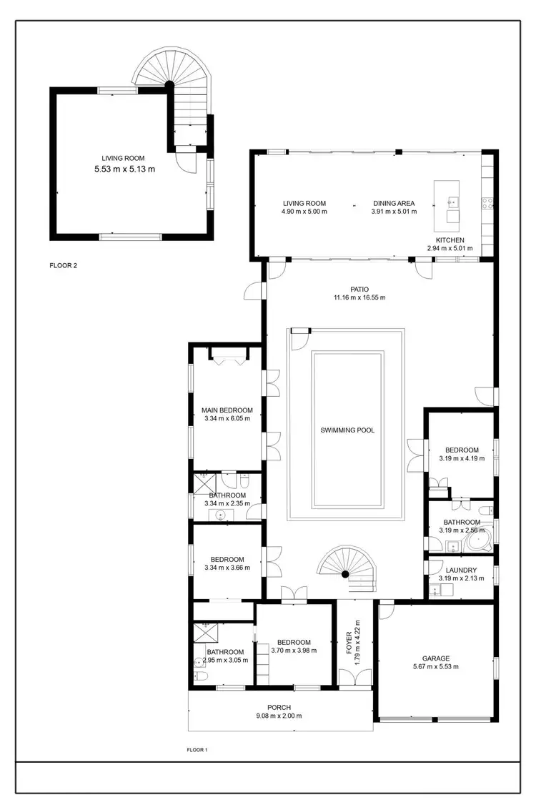 Floorplan of Homely house listing, 43 Moore Street, Trinity Beach QLD 4879