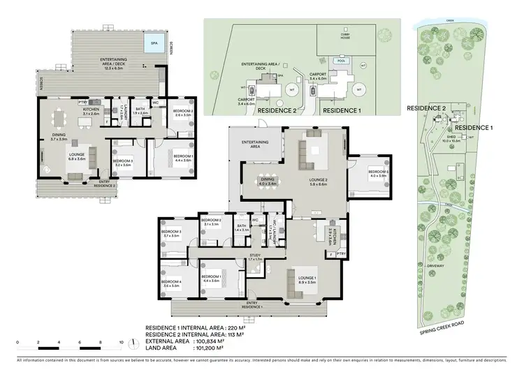 Floorplan of Homely rural property listing, 1237 Spring Creek Road, Yarrawonga NSW 2850
