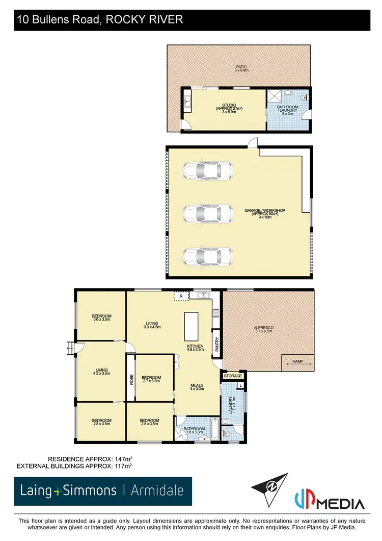 Floorplan of Homely house listing, 10 Bullens Road, Uralla NSW 2358