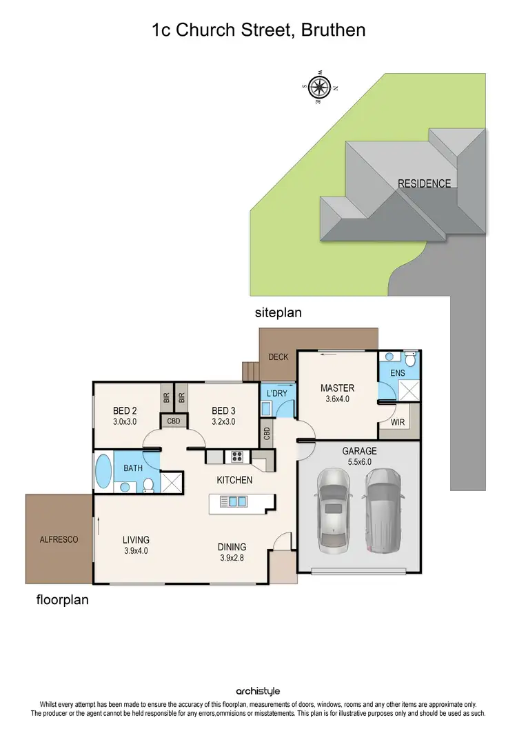 Floorplan of Homely house listing, 1C Church Street, Bruthen VIC 3885