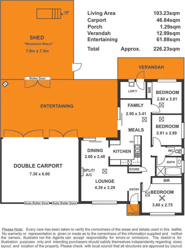 Floorplan of Homely house listing, 40 Byron Bay Drive, Paralowie SA 5108