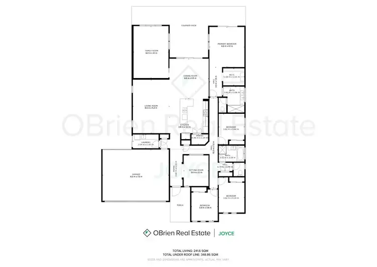 Floorplan of Homely house listing, 4 Maple Circuit, Wangaratta VIC 3677