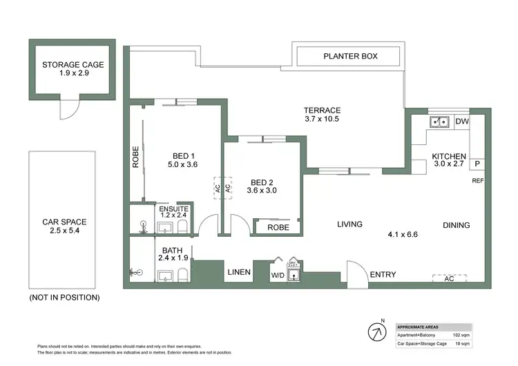 Floorplan of Homely apartment listing, 91/212-216 Mona Vale Road, St Ives NSW 2075