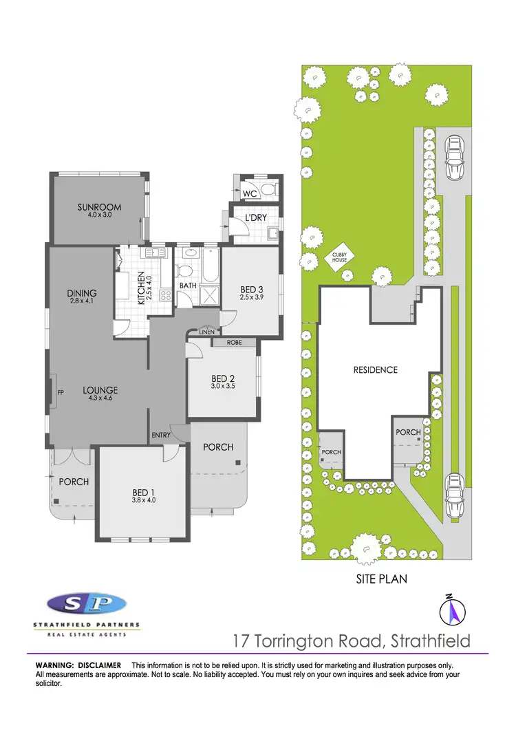 Floorplan of Homely house listing, 17 Torrington Road, Strathfield NSW 2135