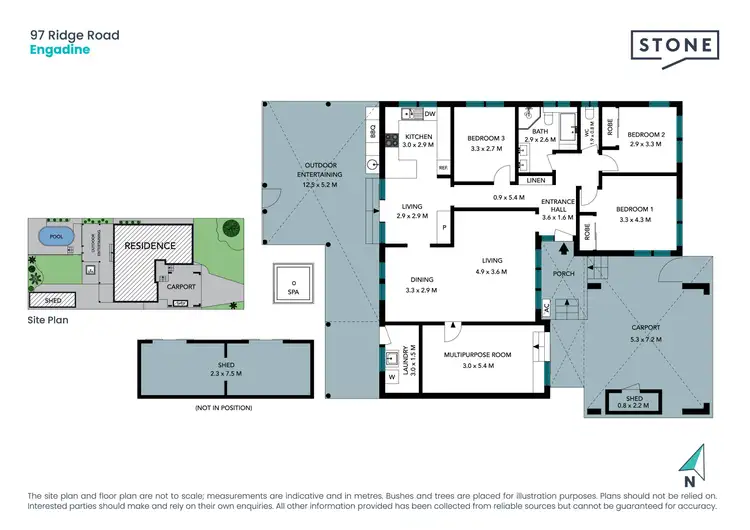 Floorplan of Homely house listing, 97 Ridge Road, Engadine NSW 2233