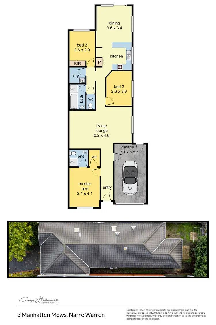 Floorplan of Homely house listing, 3 Manhattan Mews, Narre Warren VIC 3805
