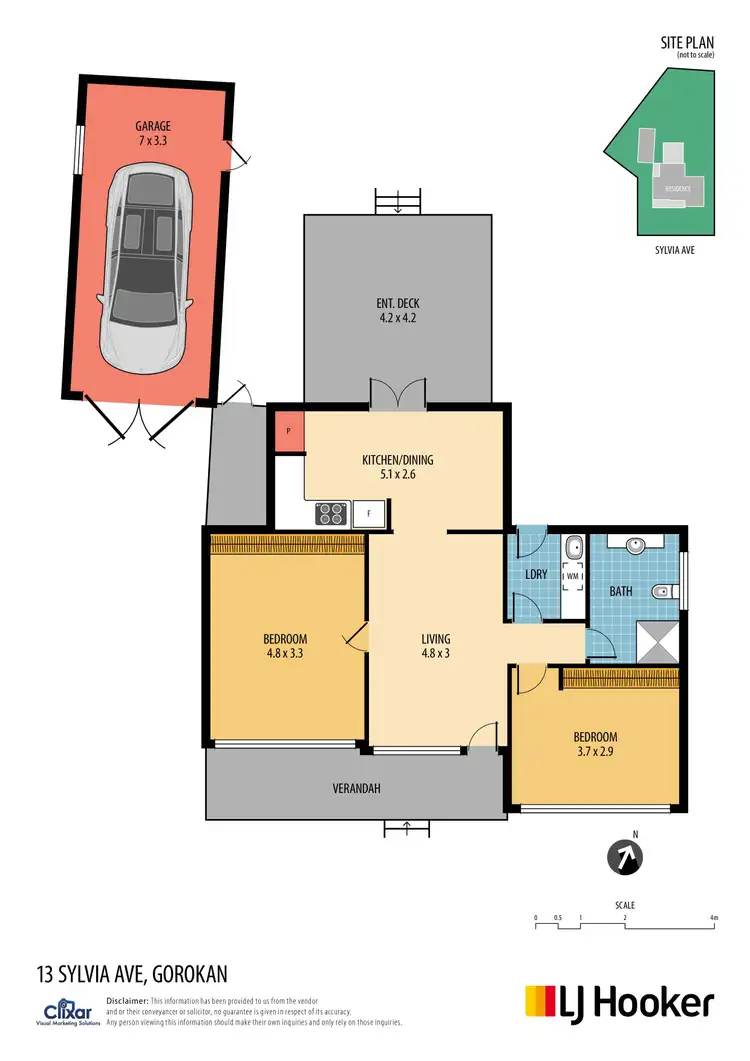 Floorplan of Homely house listing, 13 Sylvia Avenue, Gorokan NSW 2263