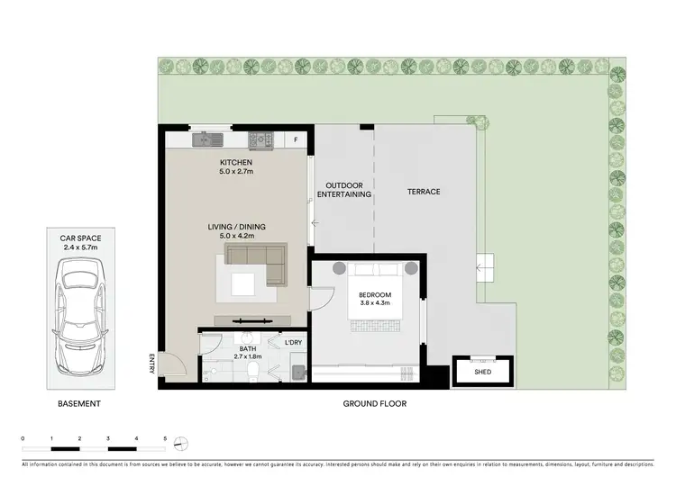 Floorplan of Homely apartment listing, 6/10 Duke Street, Kensington NSW 2033