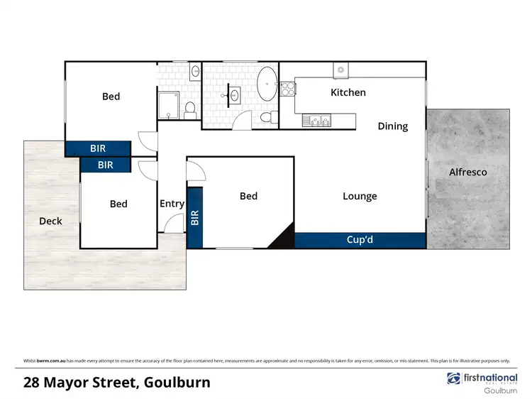 Floorplan of Homely house listing, 28 Mayor Street, Goulburn NSW 2580