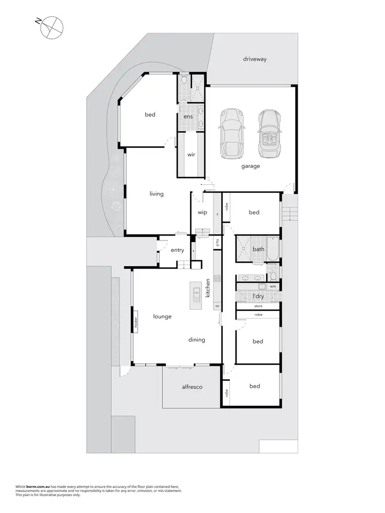 Floorplan of Homely house listing, 29 Porter Street, Wright ACT 2611