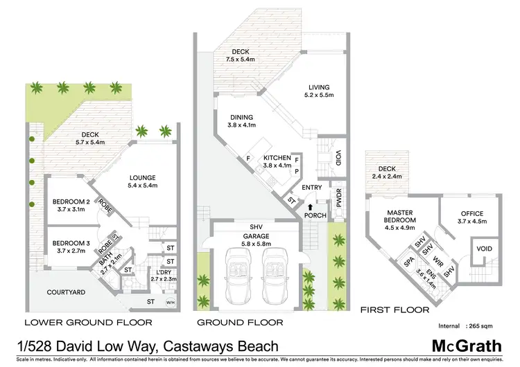 Floorplan of Homely house listing, 1/528 David Low Way, Castaways Beach QLD 4567