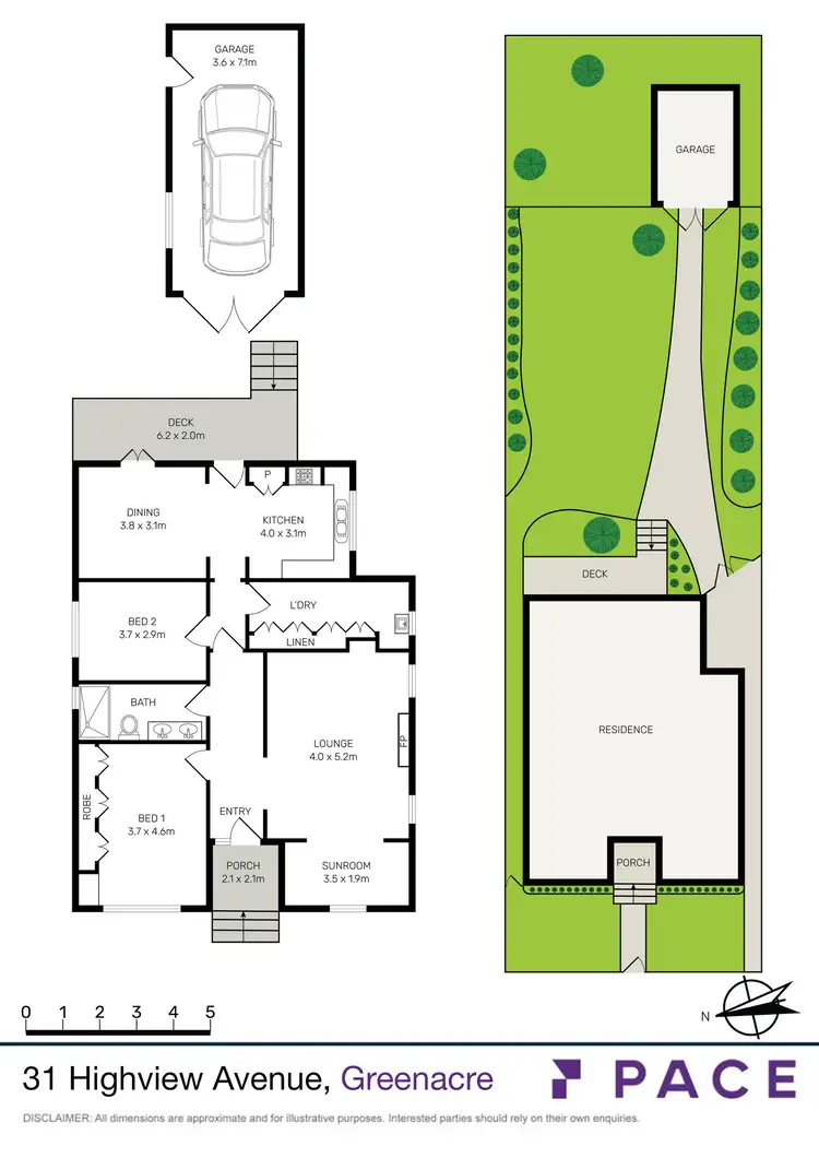 Floorplan of Homely house listing, 31 Highview Avenue, Greenacre NSW 2190