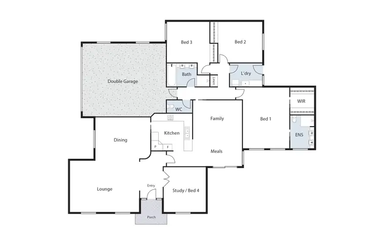 Floorplan of Homely house listing, 8 Esson Place, Garran ACT 2605