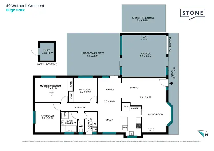 Floorplan of Homely house listing, 40 Wetherill Crescent, Bligh Park NSW 2756