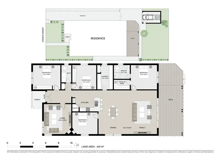 Floorplan of Homely house listing, 18 Linden Avenue, Wendouree VIC 3355