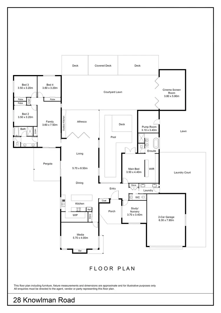 Floorplan of Homely house listing, 28 Knowlman Road, Run-O-Waters Via, Goulburn NSW 2580