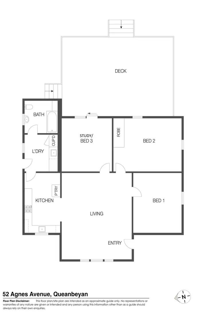 Floorplan of Homely house listing, 52 Agnes Avenue, Crestwood NSW 2620