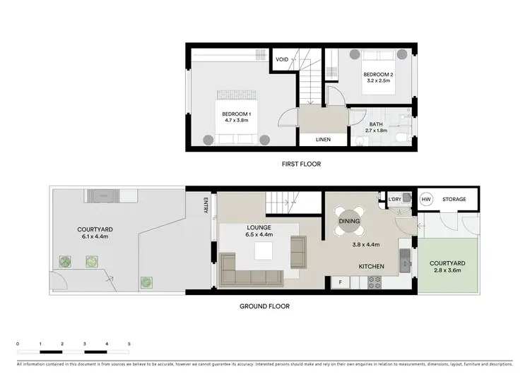 Floorplan of Homely unit listing, 2/46 Alexandra Street, North Ward QLD 4810