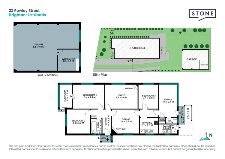 Floorplan of Homely house listing, 22 Rowley Street, Brighton-Le-Sands NSW 2216