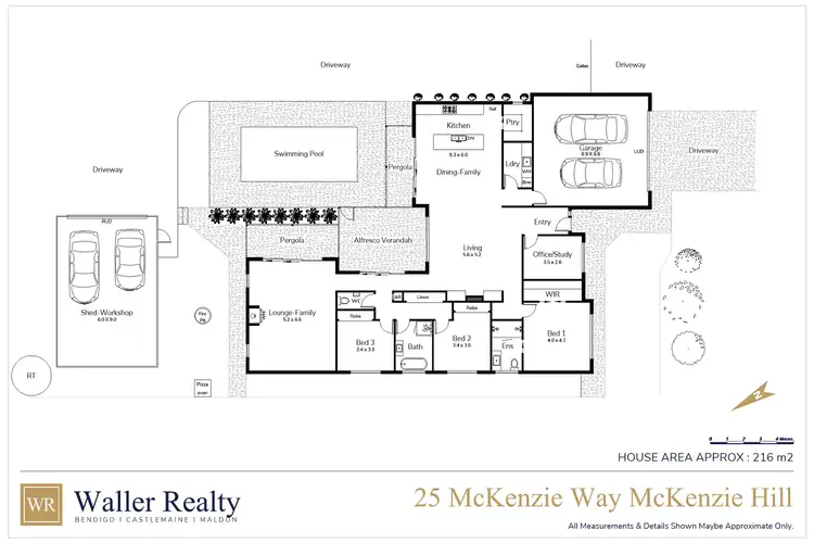 Floorplan of Homely house listing, 25 McKenzie Way, Mckenzie Hill VIC 3451