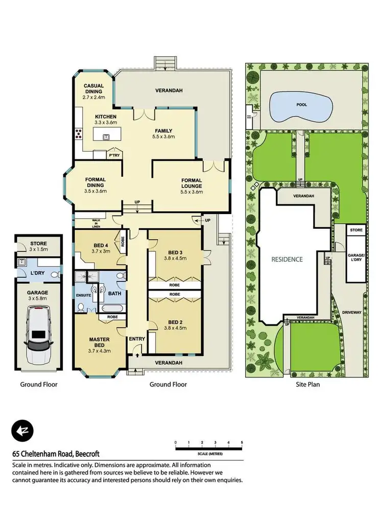 Floorplan of Homely house listing, 65 Cheltenham Road, Cheltenham NSW 2119
