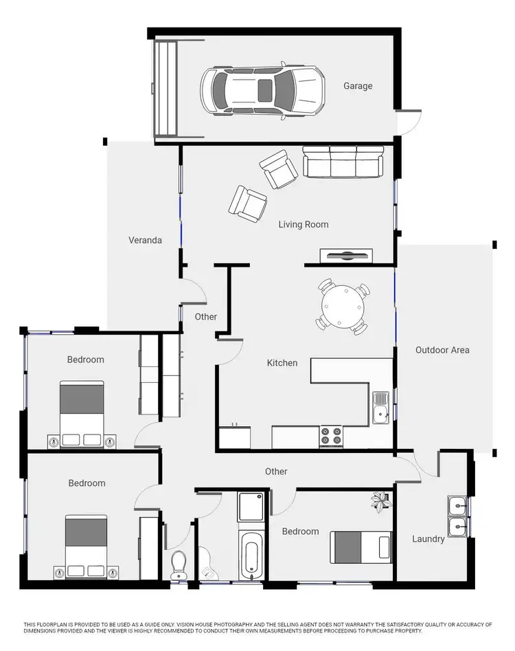Floorplan of Homely house listing, 68 Keam Street, Mildura VIC 3500