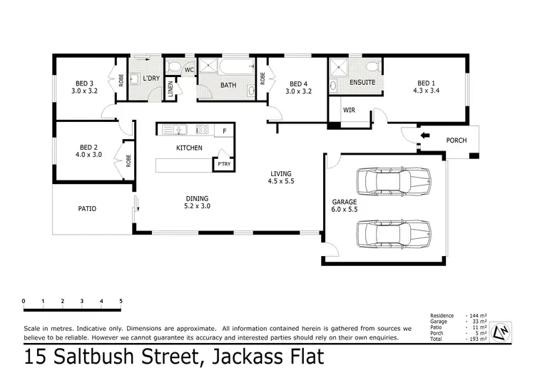 Floorplan of Homely house listing, 15 Saltbush Street, Jackass Flat VIC 3556