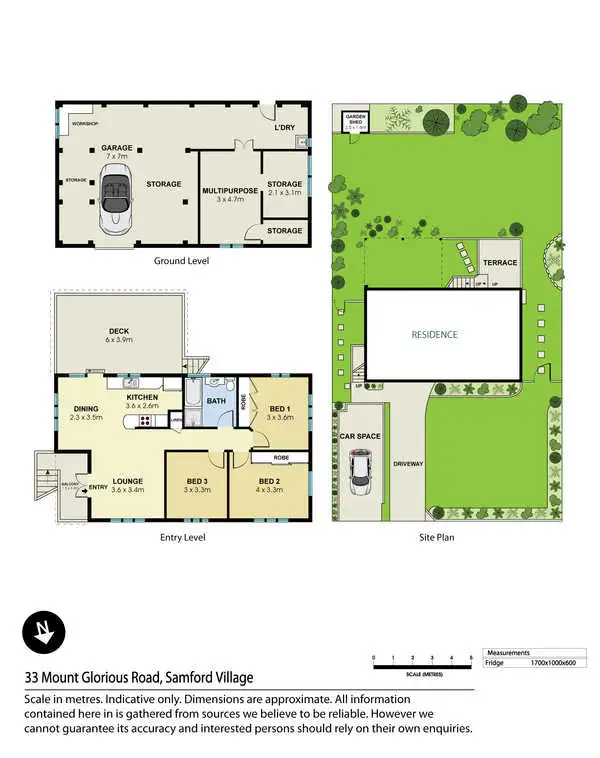 Floorplan of Homely house listing, 33 Mount Glorious Road, Samford Village QLD 4520