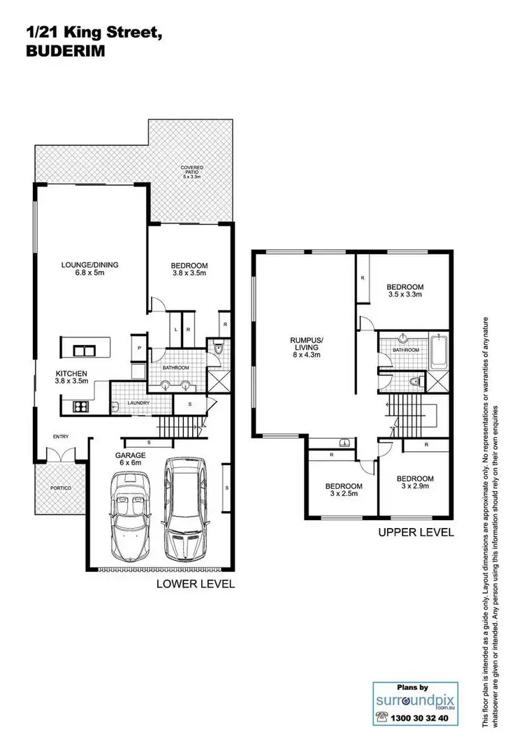 Floorplan of Homely unit listing, 1/21-23 King Street, Buderim QLD 4556