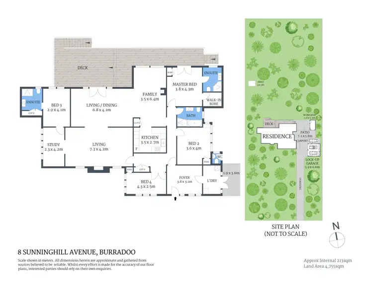 Floorplan of Homely house listing, 8 Sunninghill Avenue, Burradoo NSW 2576