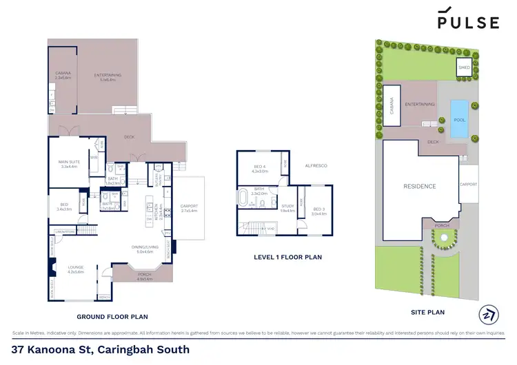 Floorplan of Homely house listing, 37 Kanoona Street, Caringbah South NSW 2229