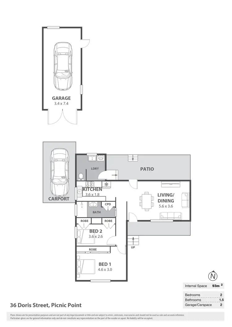 Floorplan of Homely house listing, 36 Doris Street, Picnic Point NSW 2213