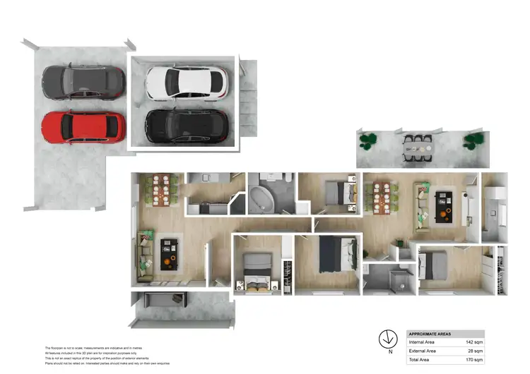 Floorplan of Homely house listing, 11 Jacqueline Avenue, Springwood QLD 4127
