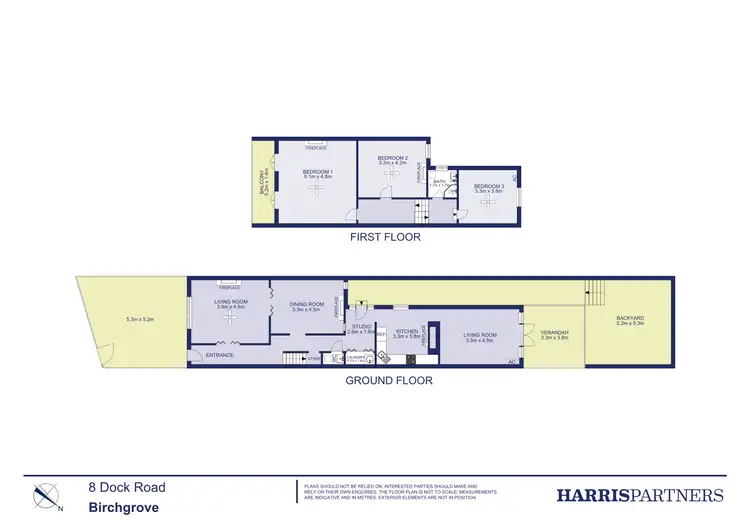 Floorplan of Homely house listing, 8 Dock Road, Birchgrove NSW 2041
