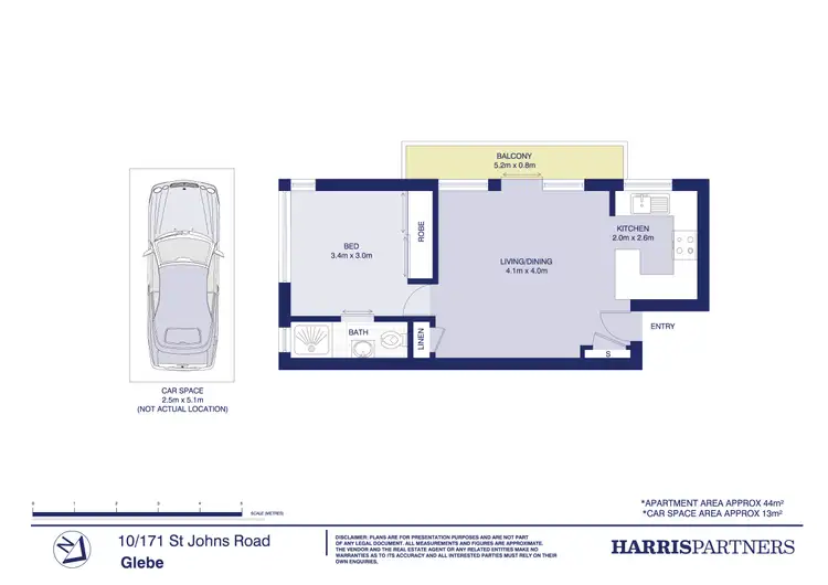 Floorplan of Homely apartment listing, 10/171 St. Johns Road, Glebe NSW 2037