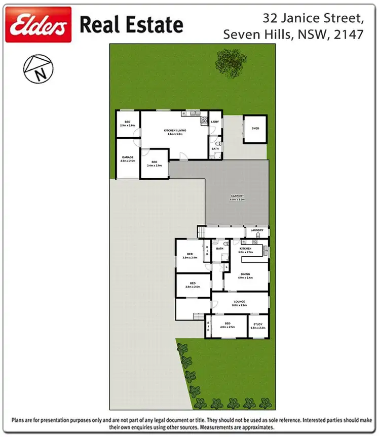 Floorplan of Homely house listing, 32 Janice Street, Seven Hills NSW 2147