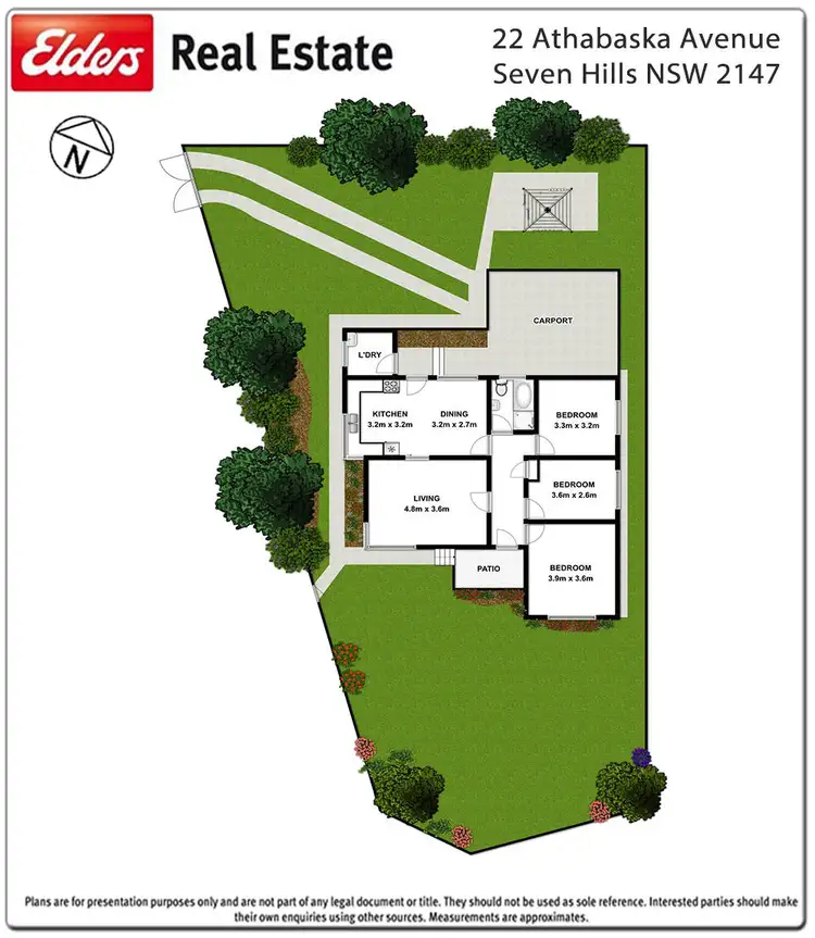 Floorplan of Homely house listing, 22 Athabaska Avenue, Seven Hills NSW 2147