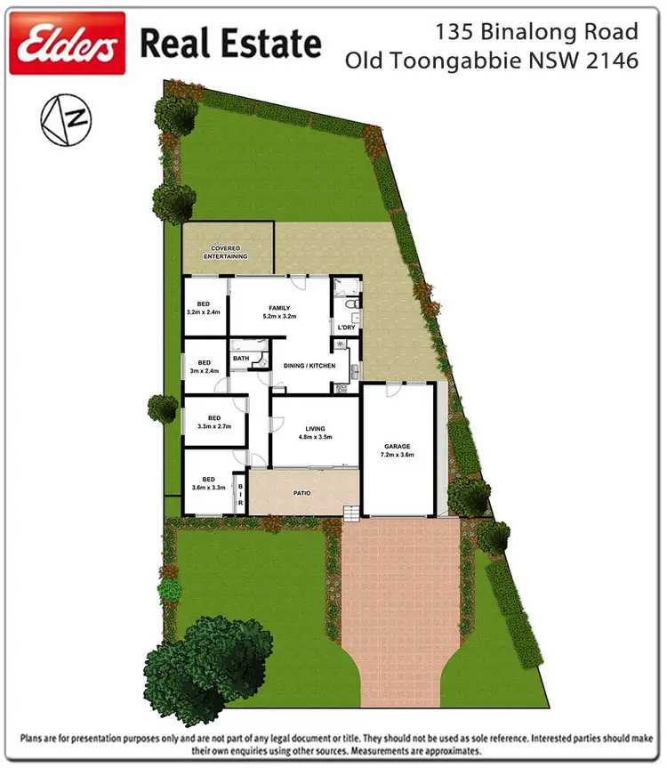 Floorplan of Homely house listing, 135 Binalong Road, Old Toongabbie NSW 2146
