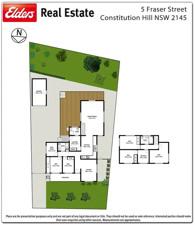 Floorplan of Homely house listing, 5 Fraser Street, Constitution Hill NSW 2145