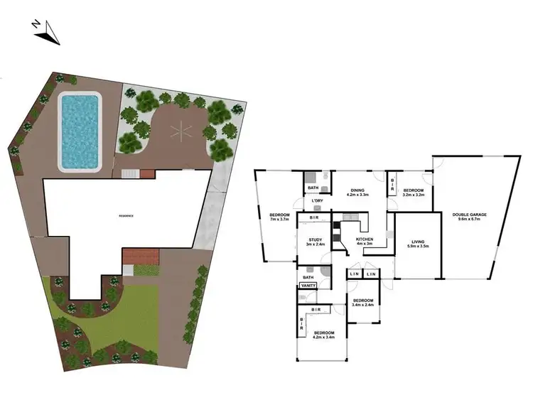 Floorplan of Homely house listing, 71 Himalaya Crescent, Seven Hills NSW 2147
