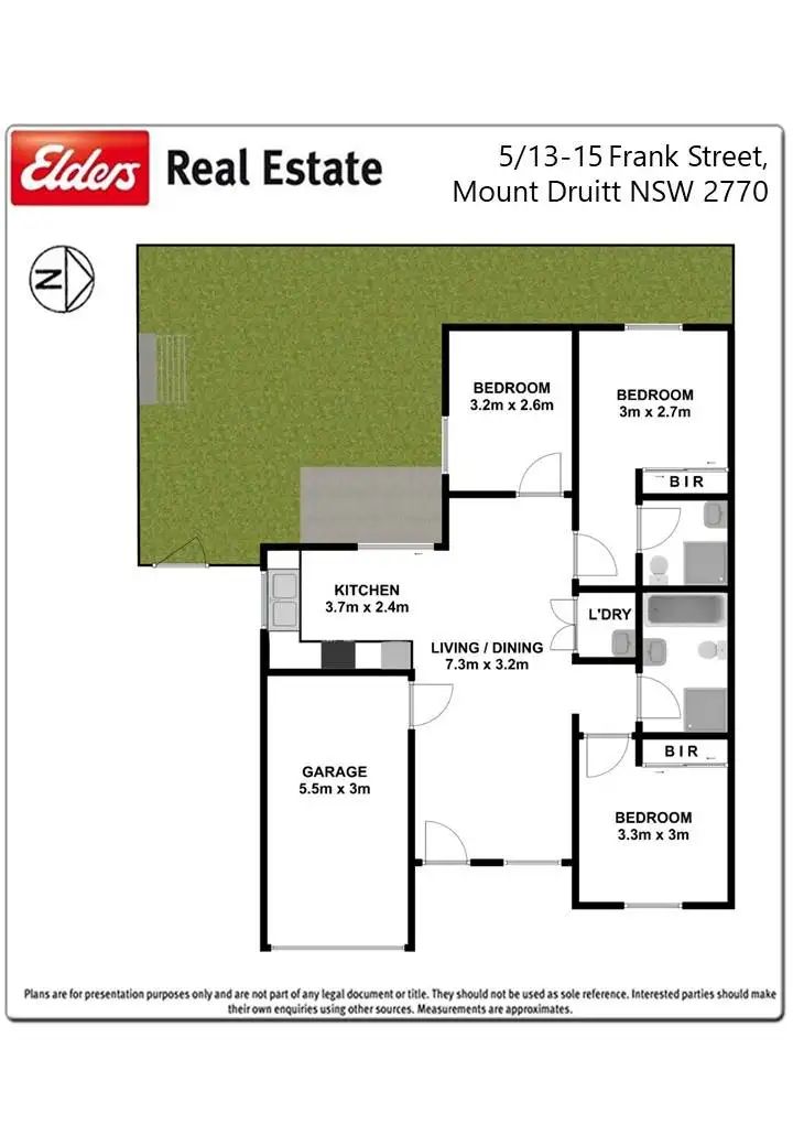 Floorplan of Homely villa listing, 5/13-15 Frank Street, Mount Druitt NSW 2770