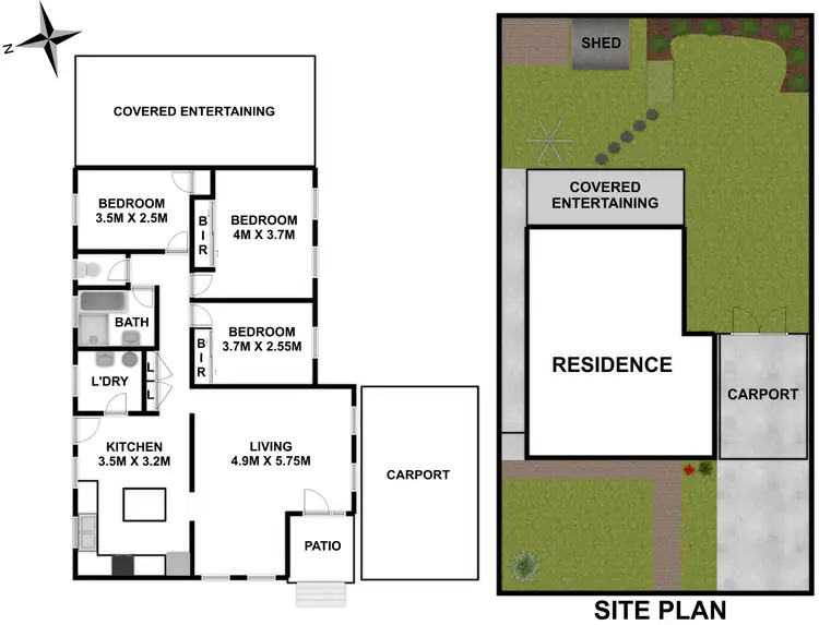 Floorplan of Homely house listing, 13 Tucks Road, Toongabbie NSW 2146