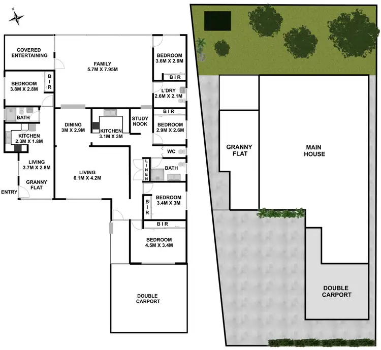Floorplan of Homely house listing, 16 Piquet Place, Toongabbie NSW 2146