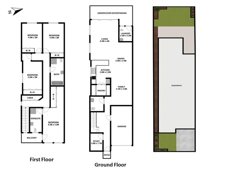 Floorplan of Homely semi-detached listing, 20 Budgeree Road, Toongabbie NSW 2146