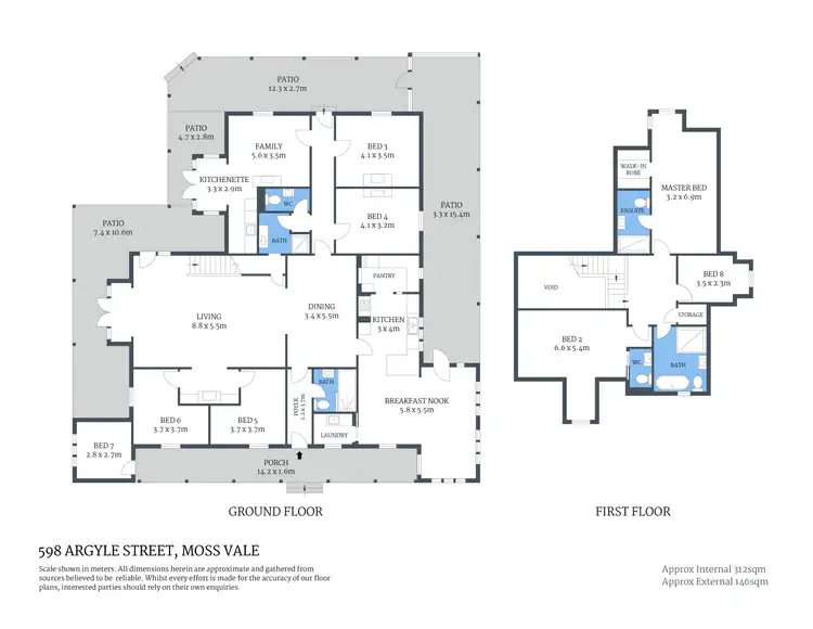 Floorplan of Homely house listing, 598 Argyle Street, Moss Vale NSW 2577